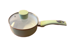 Set Bucătărie 7 Piese VERDE – Oale și Tigaie Versatile pentru Gătit + Set de Cuțite de Masă Cadou