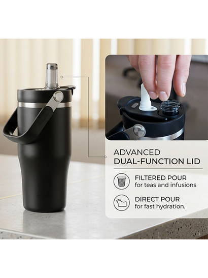 Termos Premium cu Pai și Capac Dual 750 ml Hidratare Inteligentă în Fiecare Zi