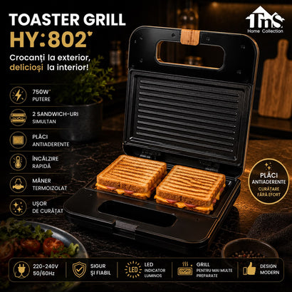 Toaster Grill HY-802 – 750W