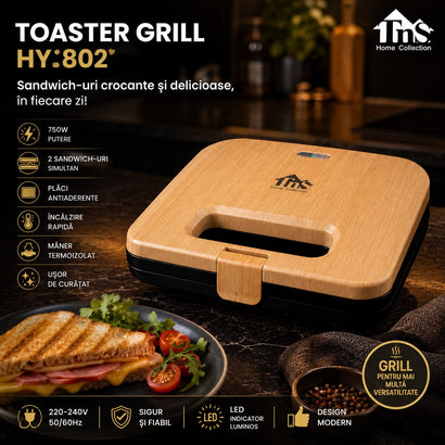 Toaster Grill HY-802 – 750W